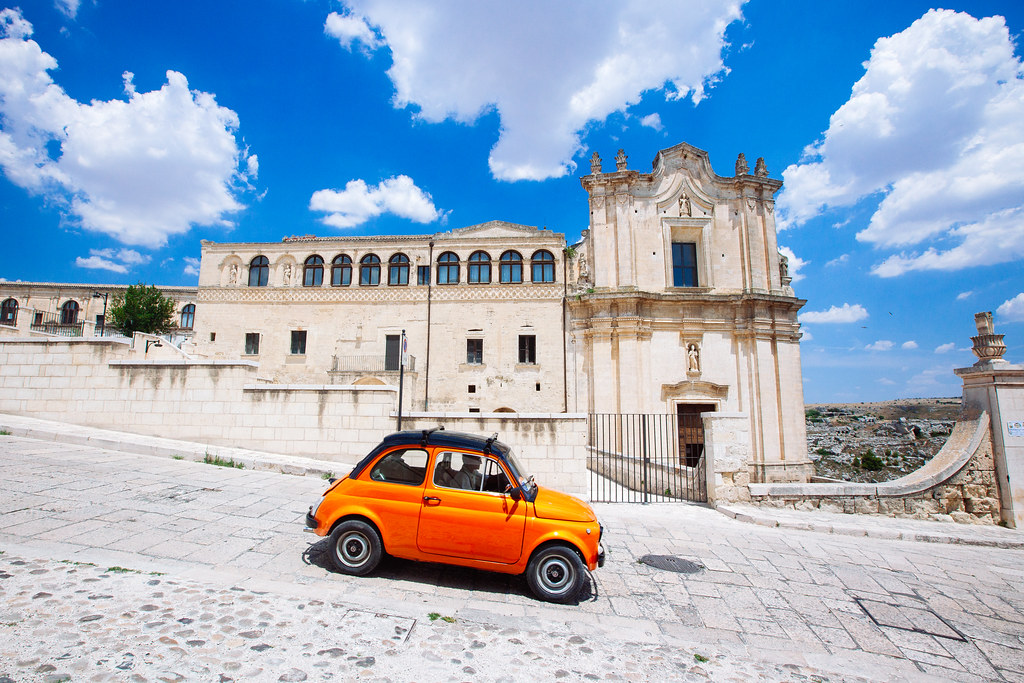 fiat 500 a Matera