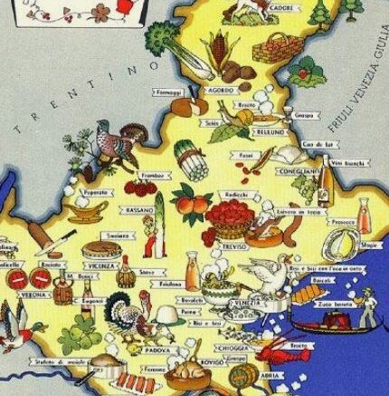 Mappa Enogastronomica del Veneto